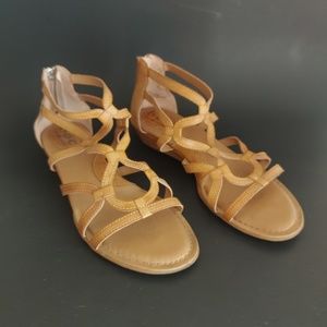BOC Gladiator Sandals with Wedge Heel